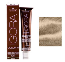 Schwarzkopf Igora Color 10 Permanent Hair Color Creme Dye 11-2 Super Blonde Ash