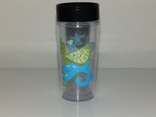 STARBUCKS COFFEE 18oz VINTAGE 1998 THERMO-SERVE SEA LIFE MADE IN USA