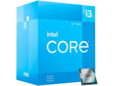 Intel Core i3-12100F - Core i3 12th Gen Alder Lake Quad-Core 3.3 GHz LGA 1700