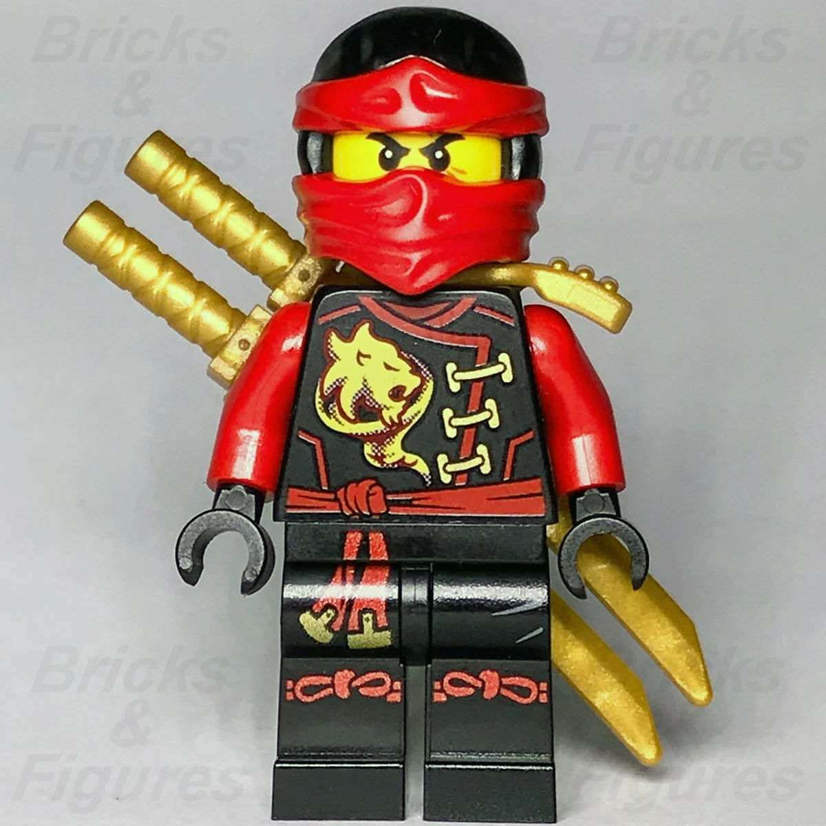 Ninjago LEGO Kai Red Fire Ninja Master Skybound Minifigure 70591 70605