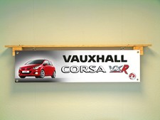 Vauxhall Corsa VXR Banner Auto Show Werkstatt Garage Wand Display