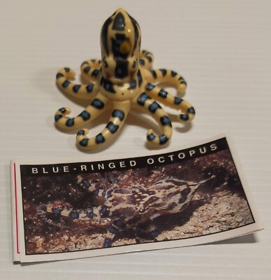 Yowies Cadbury - Blue Ringed Octopus - with Papers - Series  3 - 1999