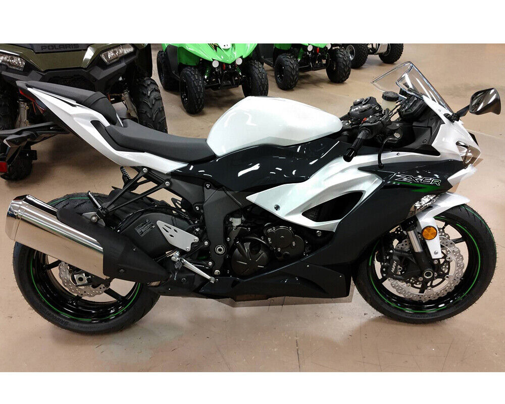 White Black Fairing Kit For Kawasaki 2019 2020 Ninja ZX6R White Black Fairing Kit For Kawasaki 2019 2020 Ninja ZX6R