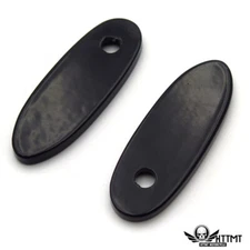 Mirror Block Off Base Plates NOLOGO For Suzuki Gsxr 600 750 1000 1100 Gsx-R Blac