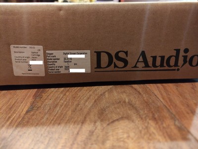 DS AUDIO DS-E1 SET (Cartridge+Equaliser)  BRAND NEW,SEALED,BOXED