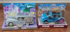 The CHEVRON CARS Lot of 2 leo limo and maria minivan