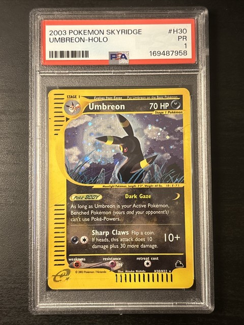 Umbreon #H30 (Skyridge (2003))