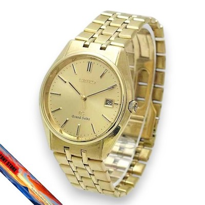 Grand Seiko SBGS006 Herren 18K Gelbgold K18YG Quarzuhr 128,6g