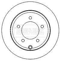 2x Rear Solid Brake Discs For Chrysler Dodge Jeep Avenger Caliber Compass Patrio