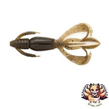 NEW Keitech Crazy Flapper 3.6 inch #537 Green Pan Gold Glow