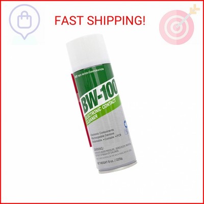 BW-100 Non-Flammable Electronic Contact Cleaner Aerosol Spray- Safely Cleans Joy