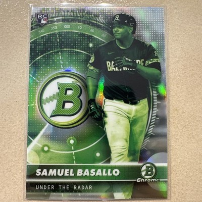 Samuel Basallo Under The Radar Chrome Rookie RC 2026 Bowman Card #UR-16 Orioles