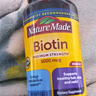 Nature Made Biotin 5000mcg Softgels 80 Count Hair Skin & Nails Support — photo 1