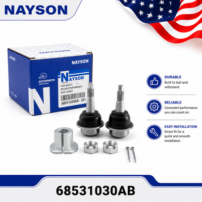 NAYSON 68531030AB Suspension Ball Joint Kit for 18-25 Jeep Wrangler/Gladiator