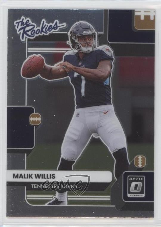 2022 Panini Donruss Optic The Rookies Malik Willis #TR-2 RC o8g