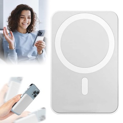 Magnetic Battery 5000mAh kabellose Powerbank für iPhone 17/16/15/14 Plus/Pro/Max