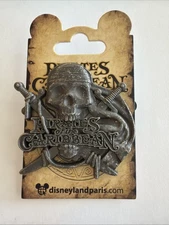 Disney DLP DLRP Disneyland Paris Attraction Pirates Of The Caribbean Pin B