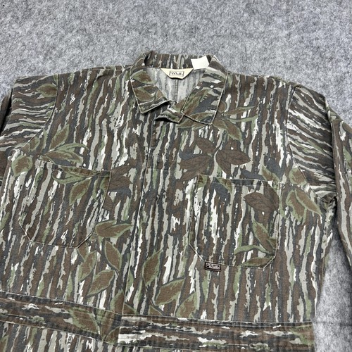 Walls Coveralls Mens 2XL Camo Realtree Hunting Jumpsuit Outdoors Zip Up - Picture 7 of 18