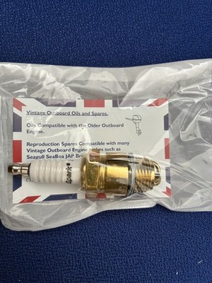High PERFORMANCE Zündkerze 3 Zinken besser Spark Möwe Außenborder kompatibel