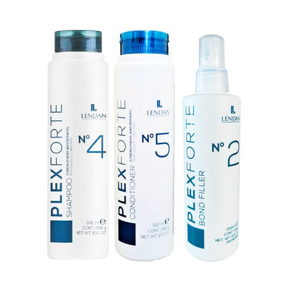 Plex Forte Shampoo Kit (300 Ml) + Balm (300 Ml) + Bond Filler (200 Ml)   Include