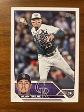 2023 Topps Update Series - Alan Trejo #US104 Advanced Stats Back /300