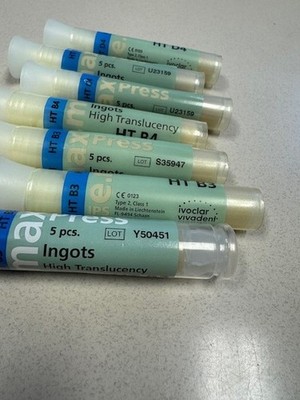 Ivoclar IPS emax Press Ingots HT 5 pcs (new, opened)