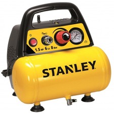 &Ouml;lfreier Kompressor 230V, 1,5 PS, 6L STANLEY