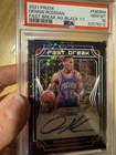Dennis Rodman (w/ Larry Bird) PSA 10 FB Black Prizm 2021 One Of One Auto 1/1 🏀