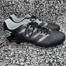 Lotto Maestro 700 IV FG Mens Soccer Cleats Shoes All Black Gravity Titan Sz 10
