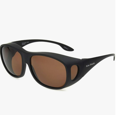 DISCOUNTED Solar Shield Elm Fits Over Sunglasses