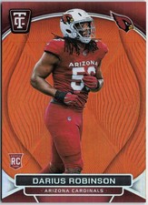 2024 Panini Totally Certified #118 Darius Robinson Mirror Platinum Orange #/99
