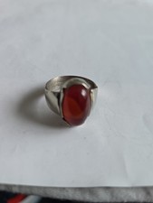 Yemeni Aqeeq gemstone ring 