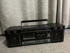 Vintage JVC PC-37 Portable Stereo AM/FM Radio Tape Boombox -Only Radio Working