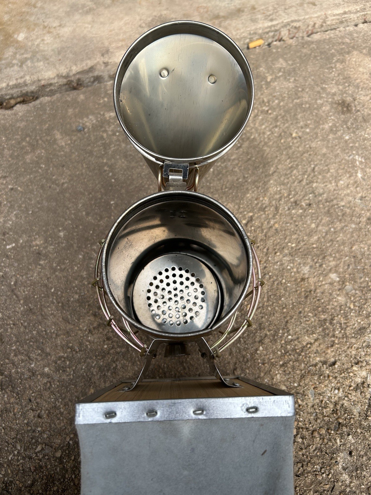 Stainless Steel Beehive Smoker