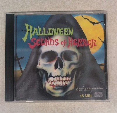 Halloween Sounds of Horror 45 minutes of Terrifying Sounds (CD 1995) *B2G1 Free*