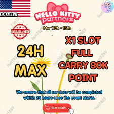 HELLO KITTY PARTNER EVENT FULL CARRY 80K POINT MOGO EVENT
