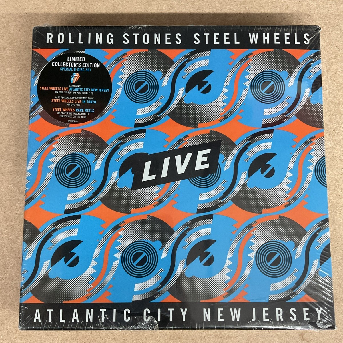 稀少EUオリジナルSteel Wheelsローリングストーンズレコード Rolling Stones – Steel Wheels – Vinyl (LP, Album), 1989