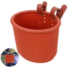 Kids Bicycle Front Basket Bike Plastic Children Cycling Detachable