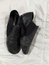 Black Capezio Jazz Shoes   Size 4M