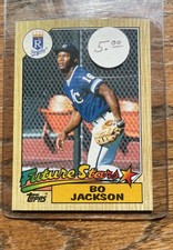 1987 Topps - Future Stars Bo Jackson #170 (RC) Flawless 10 Send Off PSA Slab