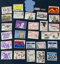 Vtg Graffiti Street Art Sticker Pack Loose Lot Collection Label 228 X28 1404