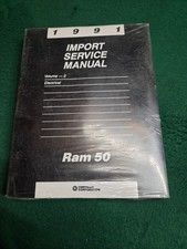 1991 Dodge Ram 50 Oem Shop Service Manual Set Vols 1 2 Sealed Never Opened