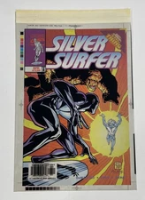 Silver Surfer 138 Color Separation Films 3M Comic Cover Production Art A