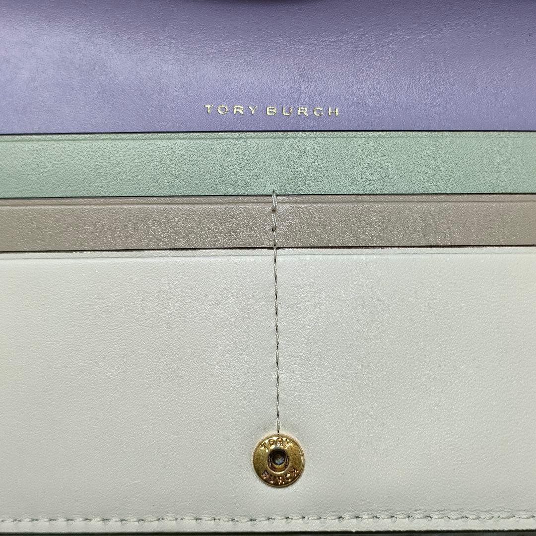 Tory Burch Robinson Patchwork Leather Long Wallet… - image 9