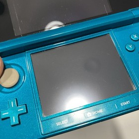 Nintendo 3DS Handheld Video Game Console - Aqua Blue CTR-001 (USA) Tested