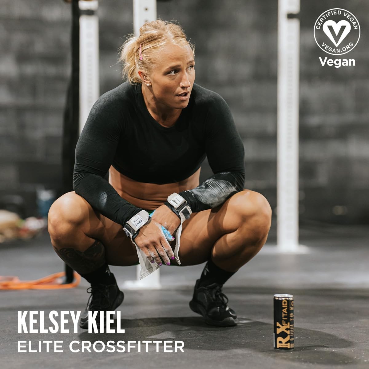 FITAID RX Sour Grape Energy Drink Pack of 12 with Creatine BCAAs Vitamins 12 ...