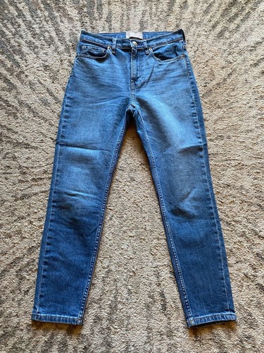 Everlane High Rise Straight Leg Jeans