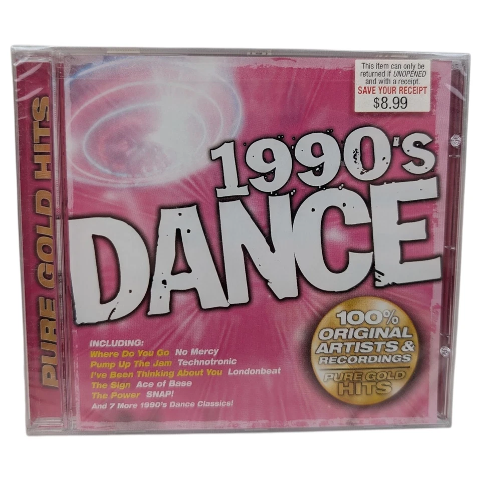 Various - 1990's Dance (CD, 2001, BMG Special Products) - NEW - Image 3 of 4