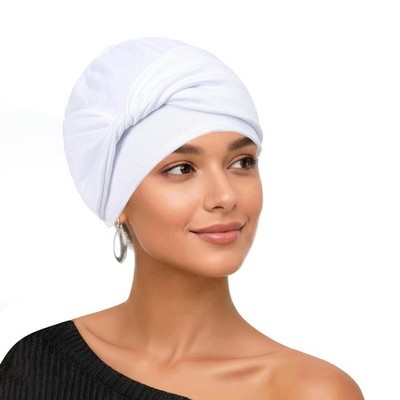 Knot Twist Hat Women Muslim Head Cover Cap Islamic Bonnet Cancer Beanie Indian