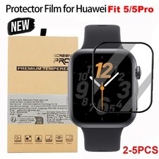 3D Soft Curved Film Full Cover Screen Protector For Huawei Watch Fit5 Pro /Fit 5